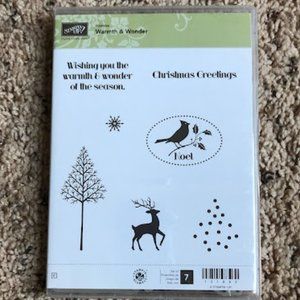 Warmth and Wonder Stamp Set from Stampin Up